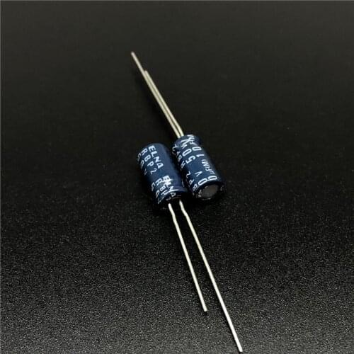 10pcs/100pcs 10uF 50V Japan ELNA R2B Series 5x11mm 50V10uF RBP2 Bipolar Audio Capacitor