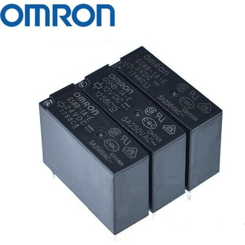 20PCS OMRON RELAY G5NB-1A-E 12VDC G5NB-1A-E 5VDC G5NB-1A-E 24VDC 4PIN 5A Brand new and original relay