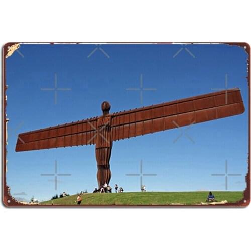 Angel Of The North Metal Signs pub Cinema Designing Plaques Tin sign Posters