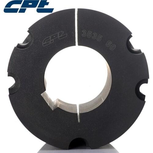 CPT 3535 taper lock bush 3535, 24~95mm bore diameter, cast iron material, stock 3535 tapered bushing