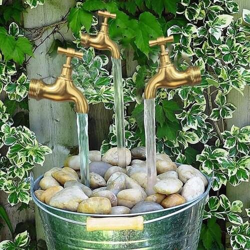 Home Furnishing Invisible Flowing Water Watering Can-fountain Decoration Statues Home Furnishing Ornament Craft Figurines
