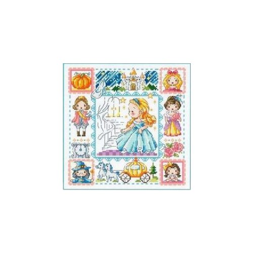 14/16/18/27/28 Gold Collection Lovely Counted Cross Stitch Kit Cinderella Fairy Tale Fairytale Fairyland SO