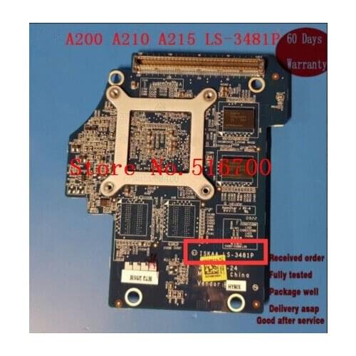 LS-5001P graphic card For Toshiba A500 A505 L500 PN: K000075440 100% Work Perfect
