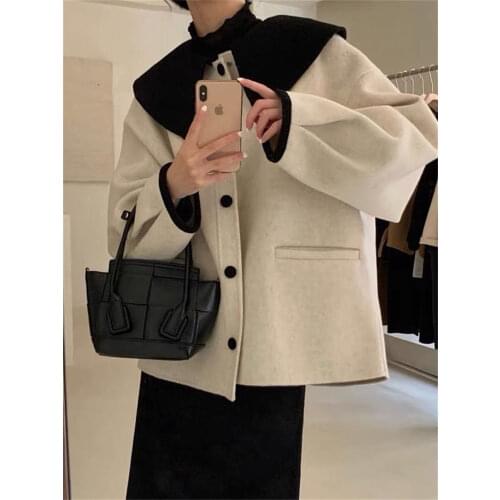Moyizif Womens Black Coats