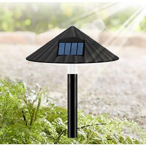 Ground Light Solar Powered Garden Landscape Lawn Lamp Solar LED Route Outdoor Road Stairs Decking light With lights Sensor