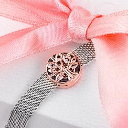 2020 New Mothers day Gift Family Tree Clip Charms 925 Fit Reflexions Bracelets Sterling Silver Charm Beads for Jewelry DIY Make