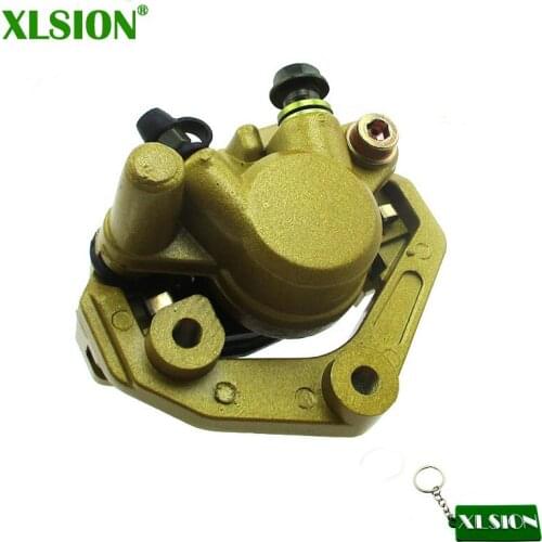 XLSION Front Brake Caliper For 50cc 2-Stroke Black Cat Roughhouse Scooters