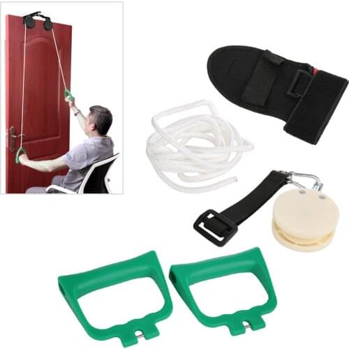 Shoulder Exercise Pulley Over Door Rehab Exerciser for Frozen Shoulder Arm Rehabilitation Training Equipment Kit Set For Elderly