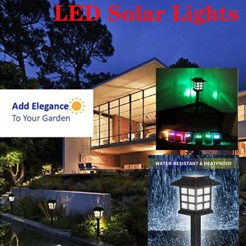 Solar LED Pathway Lights Outdoor Waterproof Lawn Lamps Solar Lamp for Garden Landscape Yard Patio Driveway Walkway Path Light