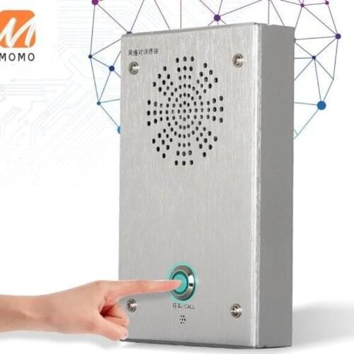 TCP/IP/SIP protocol Lan internal intercom system Realize broadcast intercom and play monitoring functions