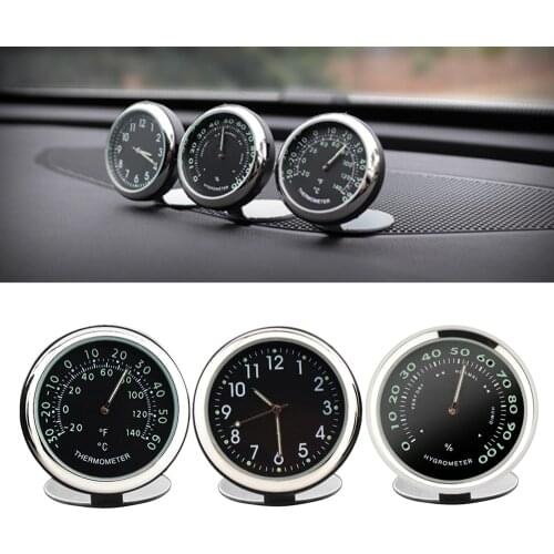Yolu Car Clock Luminous Mini Automobiles Digital Watch Quartz Clocks Stick-on Auto Ornament Car Accessories for Cars SUV MPV