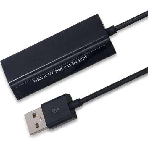 10 PCS a lot USB 3.0 Ethernet Network Card 100Mbps for Switch/ For Wii /Wii U Lan Connection Adapter