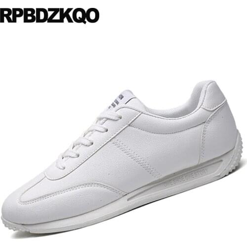 2021 Stylish Lace Up Sneakers Boys Summer Rubber White Male Hot Sale Flats Comfort Suede New Designer Casual Shoes Trainers Men