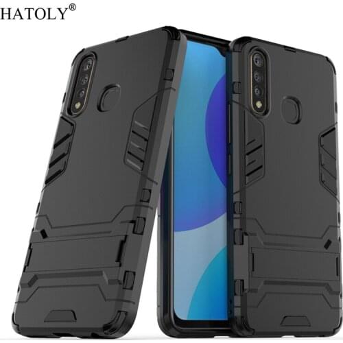 For Vivo Y19 Case Silicone Robot Armor Shell Coque Funda Hard PC TPU Back Phone Cover for Vivo Y19 Protective Case for Vivo Y19