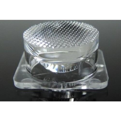 ELW-17 Waterproof led lens, 25 degree, Size: 17X14.5mm, Bead surface, PMMA materials, Color: Transparent
