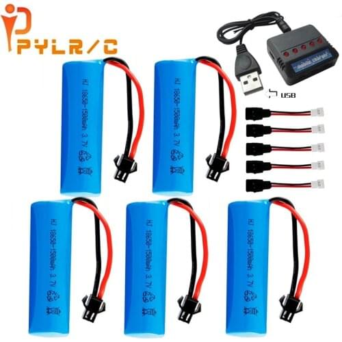 3.7V 1500mAh 18650 15c Li-ion Battery For RC TOYS helicopter Airplanes car Baot Tank Gun Truck Train Motorcycles 3.7v Battery