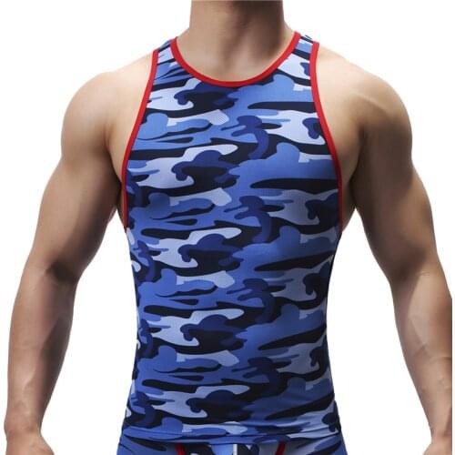 Undershirts for Men Tanks Summer Slim Fit Men Underwear Clothing Bodybuilding Undershirt Fitness Tops Tees Lifting