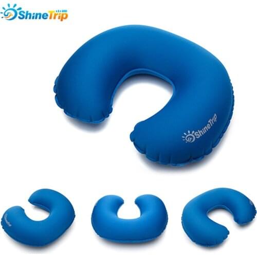 ShineTrip Pillow Inflatable Pillow Air Pillow Camping Pillow Ultralight Hiking Sleep Pillow Outdoor Compressible Travel Pill