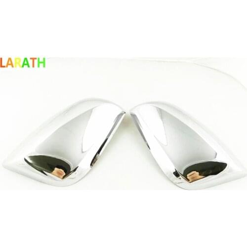 For Toyota Alphard 2016 ABS Chrome Side Door Rearview Mirror Cover Molding Protector Accessories 2pcs/set