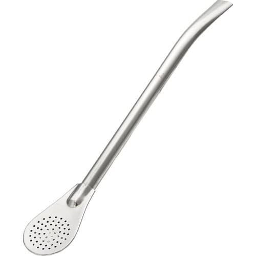 Stainless Steel Drinking Straw Filter Handmade Mate Tea Gourd Washable Practical Tea Tools Bar Accessories LX2674