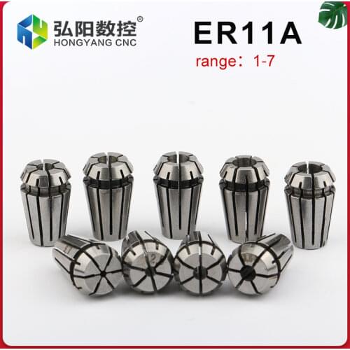 ER11 Precision spring collet chuck 0.008mm for CNC milling tool holder Engraving machine spindle motor