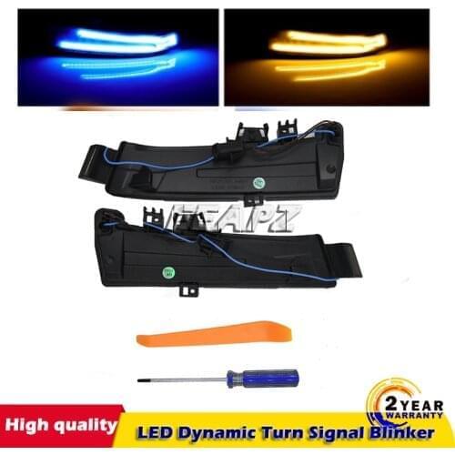 For Mercedes-Benz W176 W246 W204 W212 C117 X156 LED Dynamic Turn Signal Light Flasher Flowing Water Blinker Flashing Light