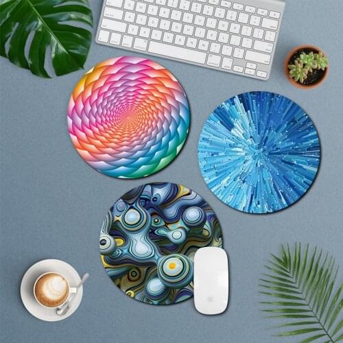 Universal Waterproof Mouse Pad Leather Anti-slip Gaming Mice Mat New Desk Cushion Fashion Comfortable for Laptop PC MacBook