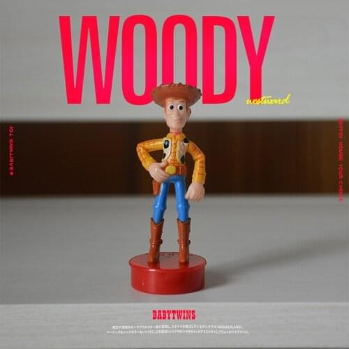 24PCS 6CM High quality Disney Toy Story Western Cowboy woody ornament model DIY decoration cake ornament