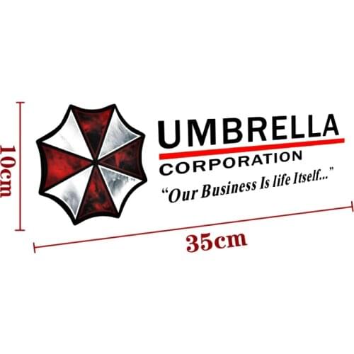Funny Accessories Umbrella Corporation Eyebrow Lights Reflective Car Sticker Decal for Audi A3 Honda Hyundai Kia 2 BMW E90