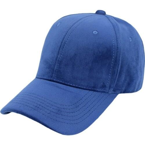 Women Snapback Baseball Velvet Cap Soft Fashion Hats for Men Hip Hop Solid Color Vintage Warm Mens Baseball Caps Spring hat