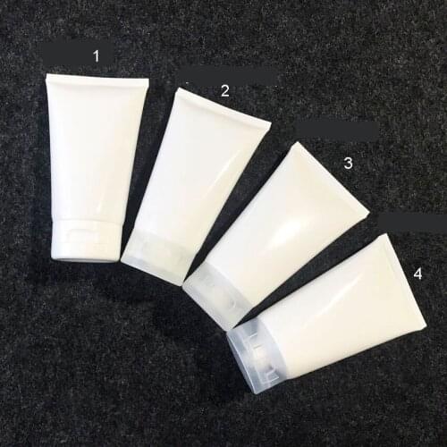 300pcs/lot 150g 150ml Empty Plastic Squeeze Bottle Soft Tube Cosmetic Containers For Cream Lotion Empty Cosmetic Soft Tube