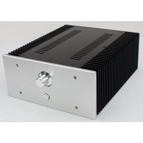 321*262*120MM WA75 heat-dissipating all-aluminum chassis amplifier housing on both sides Class A power amplifier DAC chassis