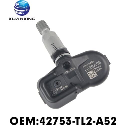 42753-TL2-A52 Tire Pressure Sensor Monitoring System TPMS 315MHz PMV-107G For Acura TSX 07-14 MDX 07-13 RDX 07-12 Honda Pilot 09