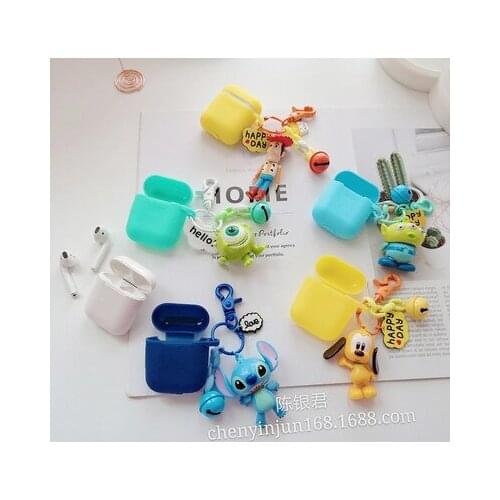 Disney Donald Duck Minnie Pooh Toy Story Anime Figures Cartoon Product Cosplay Accessories Airpods Cover Unisex Gift