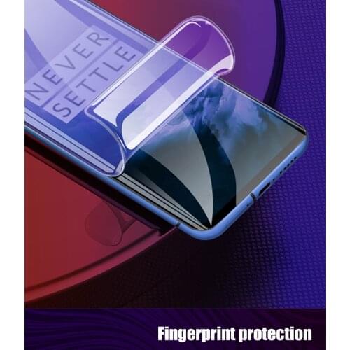 10pcs Hydrogel film Screen Protector On the for One Plus 7 7T Pro Full Cover Hydrogel film On One Plus 7 Pro 5 5T 6 6T