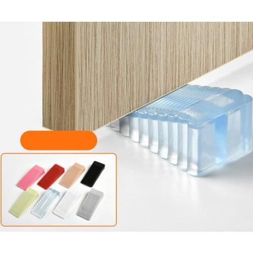 Creative Safety Gate Silicone Anti-skid Door Stopper Windproof Door Stopper Fixed Anti-collision Door Resistance
