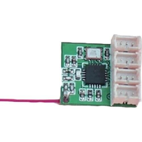 3.5v-5.5v Micro 2.4G 4CH Receiver For RC Airplane/Car/boat/Robot/Tank Transmitter Frequency 2400-2540 MHZ