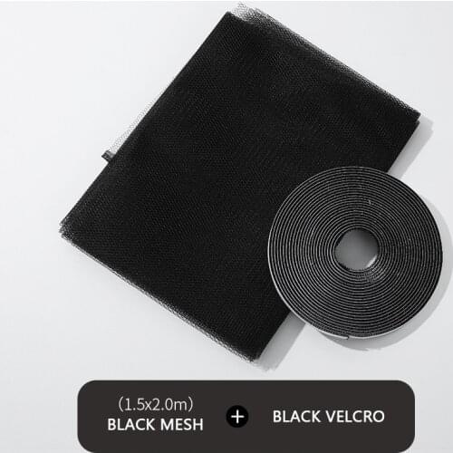 Velcro Mosquito Nets Anti-Bug Fly Net Anti Mosquito Insect Window Screen Nano DIY Mesh Home Net Curtain Customizable Screen Mesh
