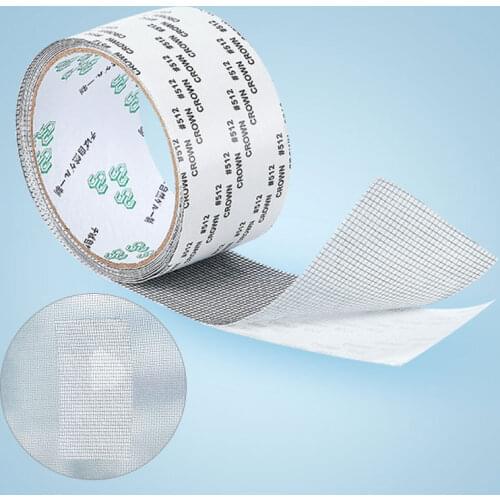 5cmx2m Window Net Anti-mosquito Mesh Sticky Wires Patch Repair Tape Summer Screen Mosquito Netting Repair Broken Hole