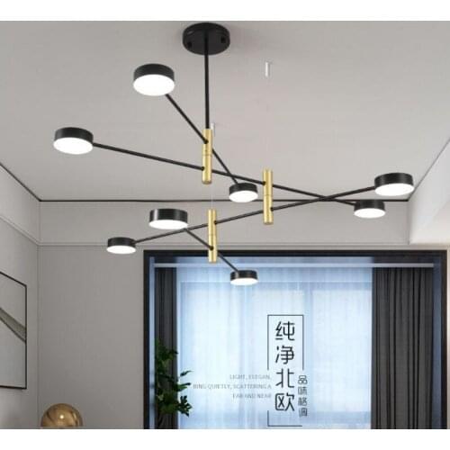 Modern led chandelier design lamp kitchen chandeliers ventilador de techo потолочный светильник luzes de teto avizeler