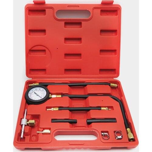 TU-113 Fuel Injection Tester Universal Fuel Pressure Indicator Professional Garage Tool Set Automotive Diagnostic Tools Kit