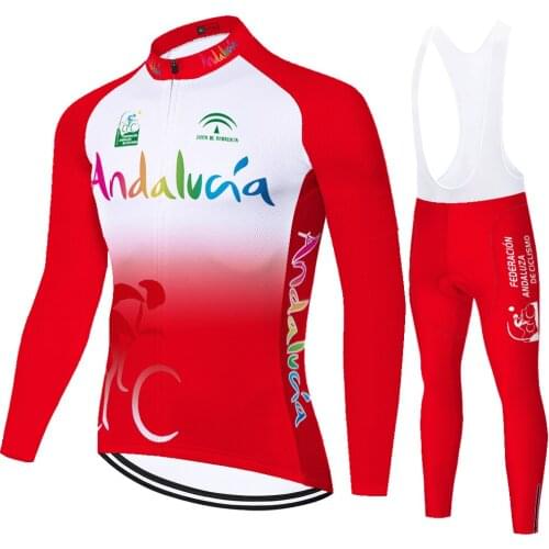 Andalucia Summer Spirng Masculino Traje Maillot Équipement Vélo Tricota Hombre Completo Ciclismo Estivo Maglia Ciclismo Uomo
