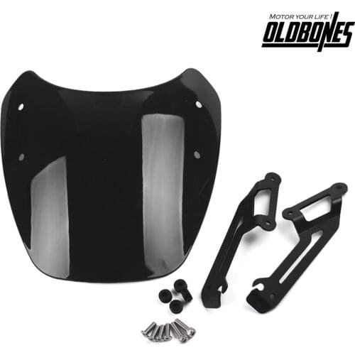 For DUCATI Scrambler Front Flyscreen Windscreen Windshield Shield ICON Classic 2015 2016 Motorcycle accessories Wind Screen