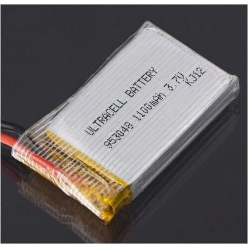 10pcs/lot RC 3.7V 1100mAh 15C Li-polymer Battery ULTRACELL Akku