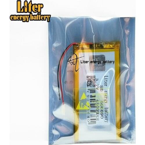 606090 3.7V Real Capacity 4500mah (polymer lithium ion battery) Li-ion Rechargeable battery for tablet pc MP4 MP5 E-book Camera