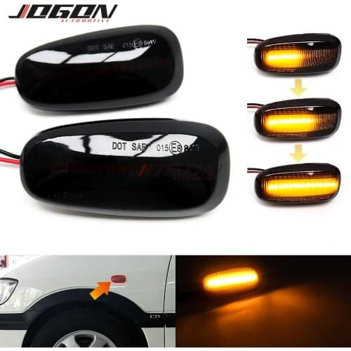 Car Body Side Marker Light LED Dynamic Turn Signal Indicator Sequential Lamp For Opel Zafira A 1999-2005 Astra G 1998-2009