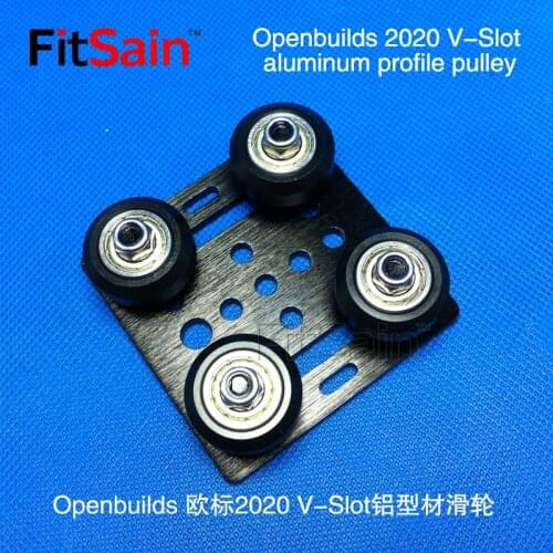 2020/2040 V-slot Aluminum Profiles Wheels 3D Printer Parts Openbuilds V Gantry Plat Special Slide Plate Pulley