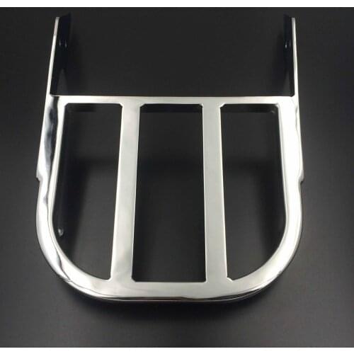 Chrome Sissy Bar Luggage Rack For Honda Spirit 750 VLX 600 Magna ACE 1100 Tourer