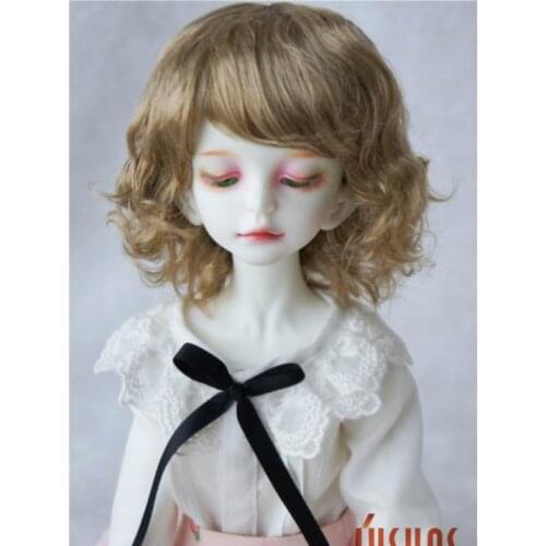 JD260 1/4 1/3 Fashion BJD Synthetic Mohair Doll Wigs for Size 7-8 Inhc and 8-9 Inch doll hair Lady Wave Doll Wig