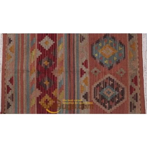 KILIM Handmade Woolen Braided Carpet Balcony Corridor Blanket Blanket Kitchen Blanket BERLINO2 2x3.5 4044v1gc131kliyg30